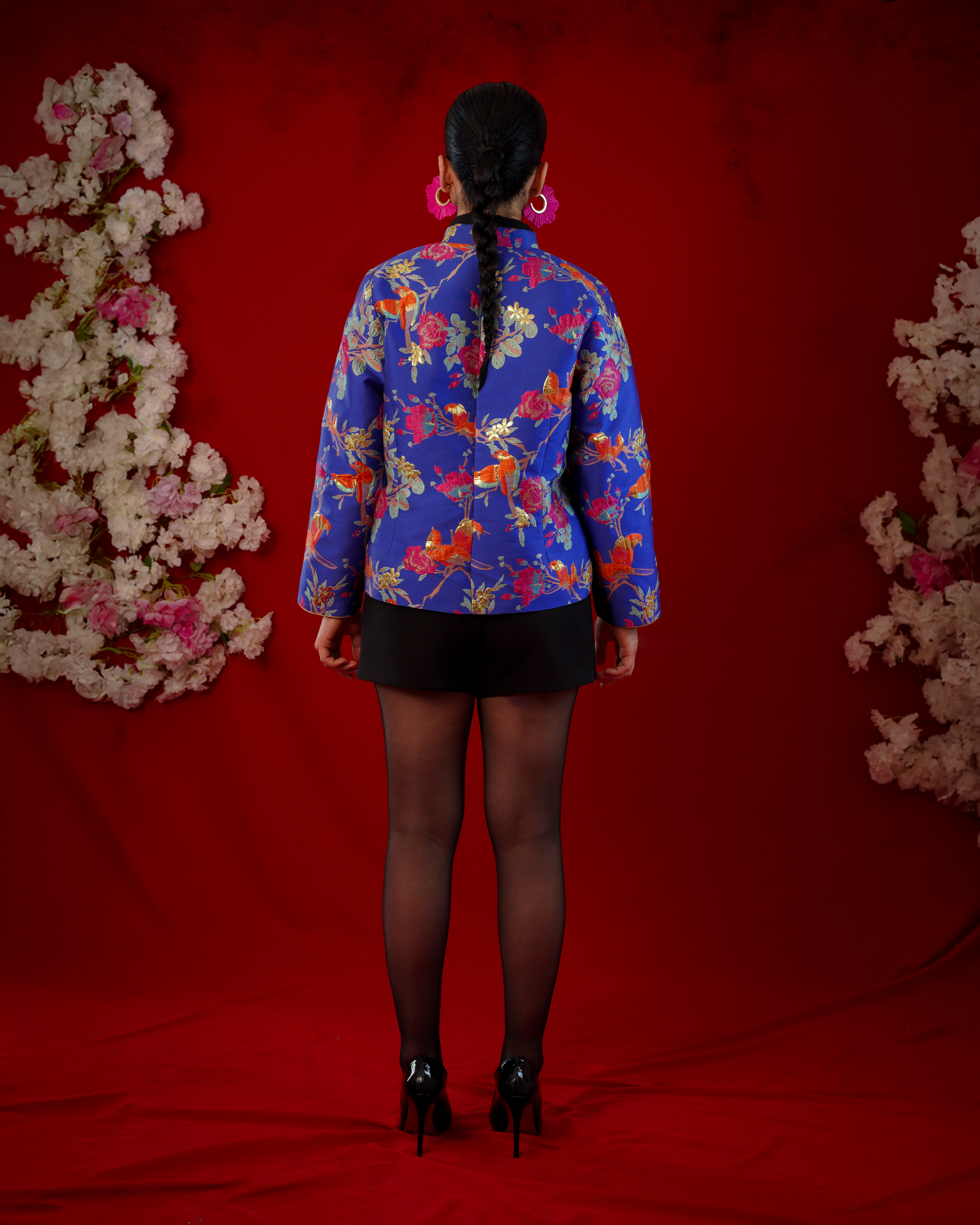 Floral Armor Coat